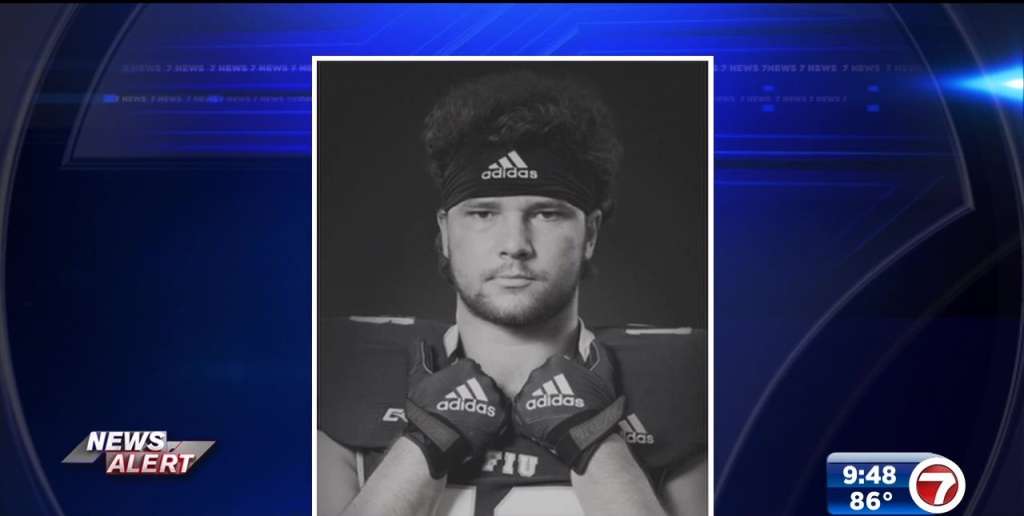 FIU says football player Luke Knox, 22, has died