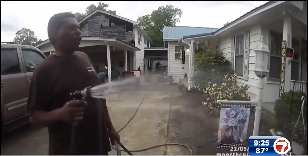Black Pastor Arrested While Watering Neighbors Flowers Video Shows 