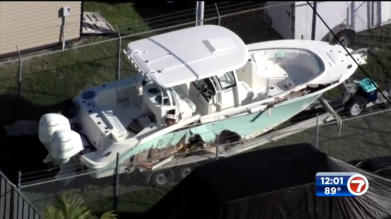 New video shows boat damage after channel marker collision leaves teen