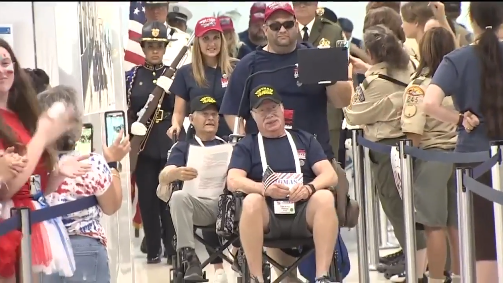 Honor Flight South Florida hosts 25th veterans trip to Washington
