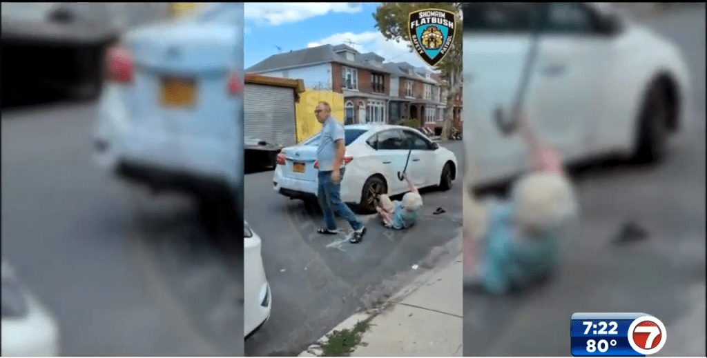 New York cab driver drags elderly woman out of car – WSVN 7News | Miami ...