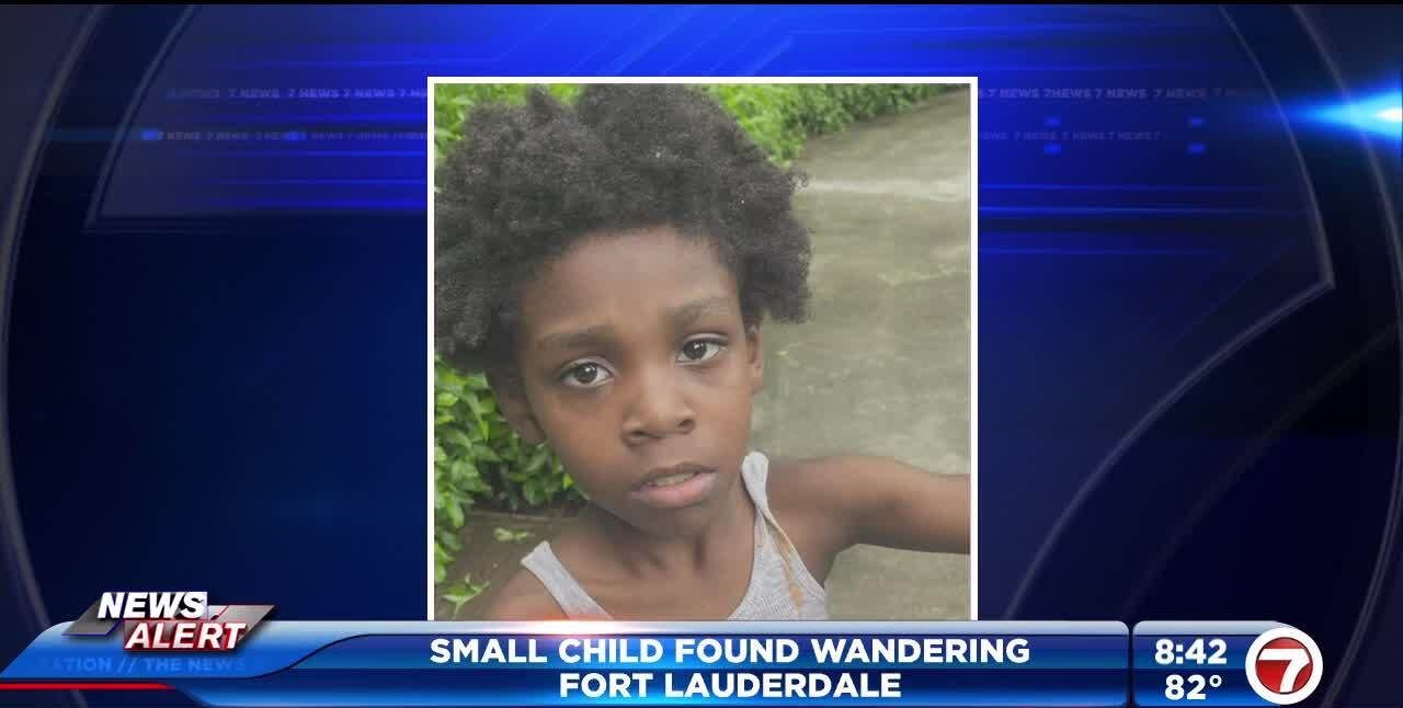 Boy found wandering alone in Fort Lauderdale brought back home - WSVN ...