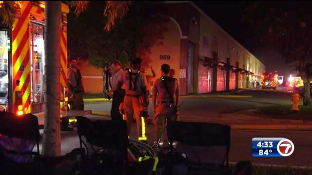 Crews put out fire at Florida City warehouse; no reported injuries ...