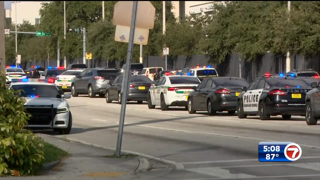 Hoax calls force multiple South Florida schools into lockdown WSVN 7News Miami News, Weather