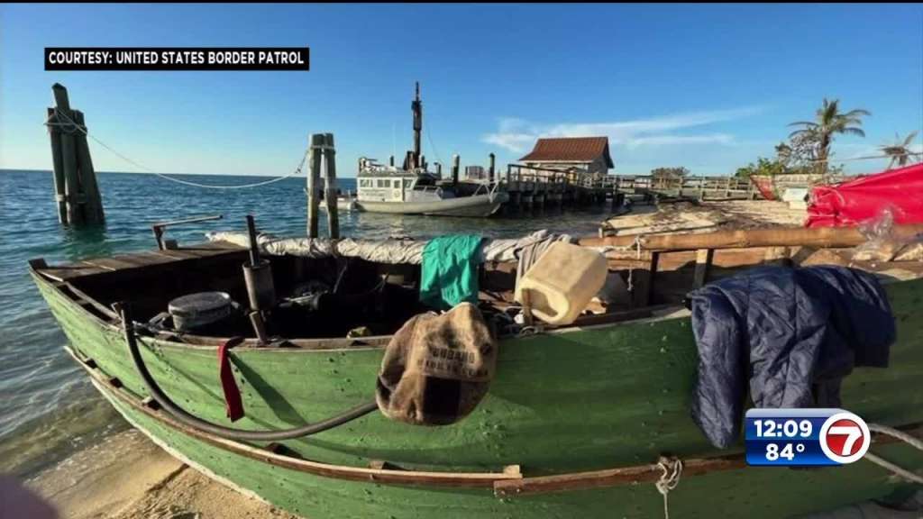 55 Cuban migrants in custody after landing in Florida Keys WSVN 7News