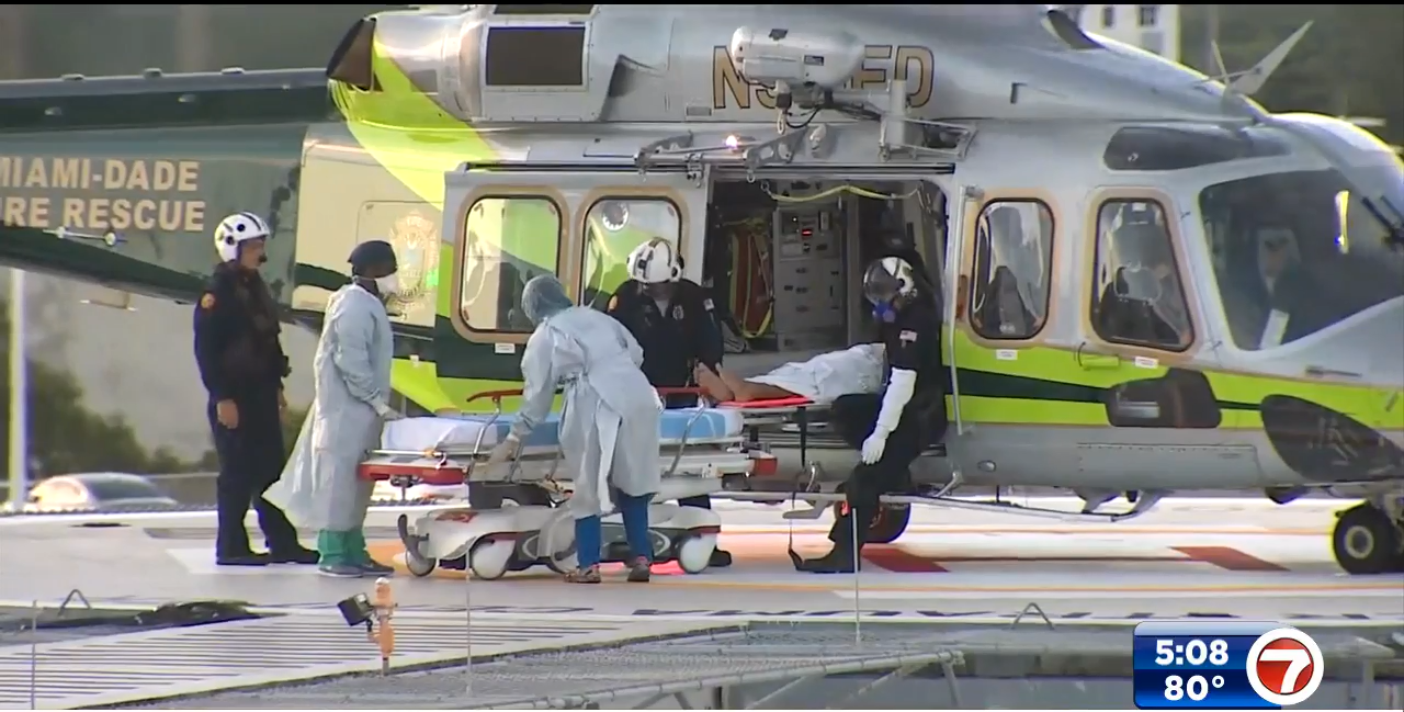 Watercraft collision sends 1 person to hospital in OpaLocka WSVN