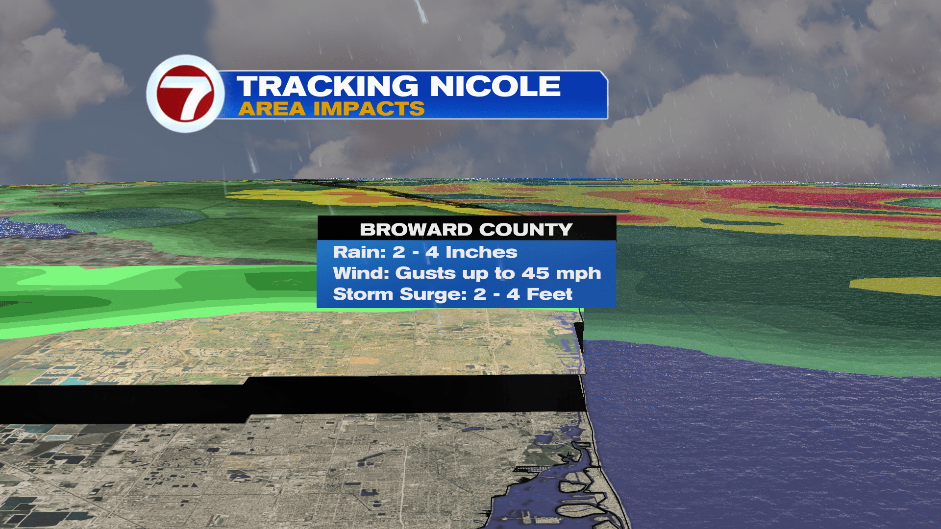 Tracking Nicole WSVN 7News Miami News, Weather, Sports Fort