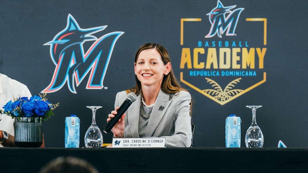 Marlins advertise Caroline O’Connor to president