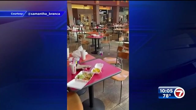 Unfounded reports of shots fired trigger panic at Dolphin Mall man in