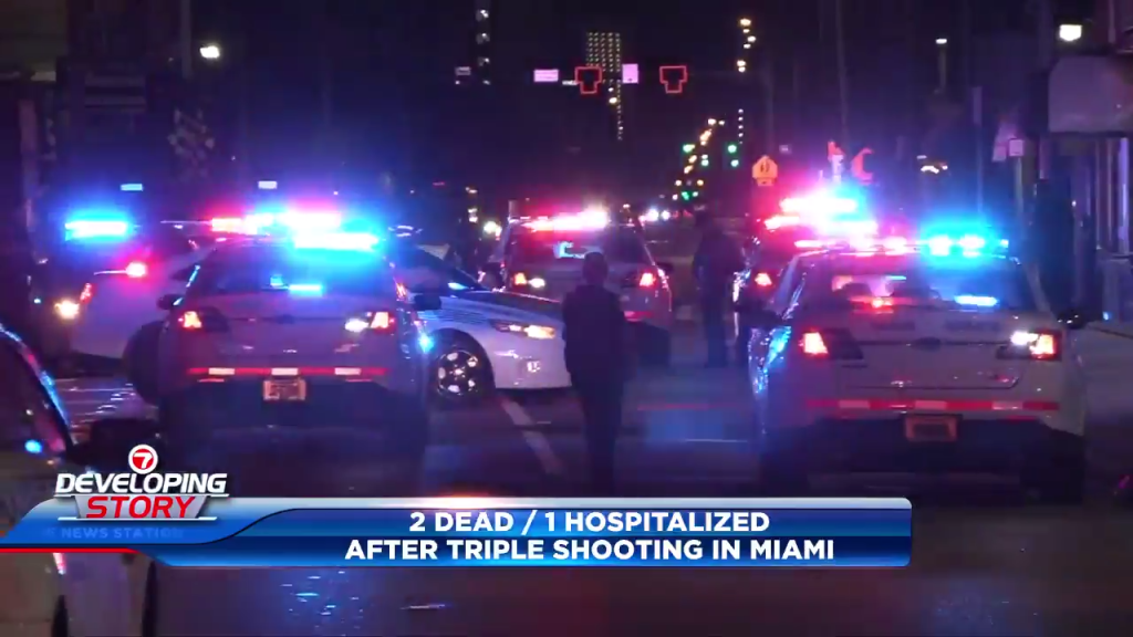 2 dead, 1 injured after shooting in Miami WSVN 7News Miami News