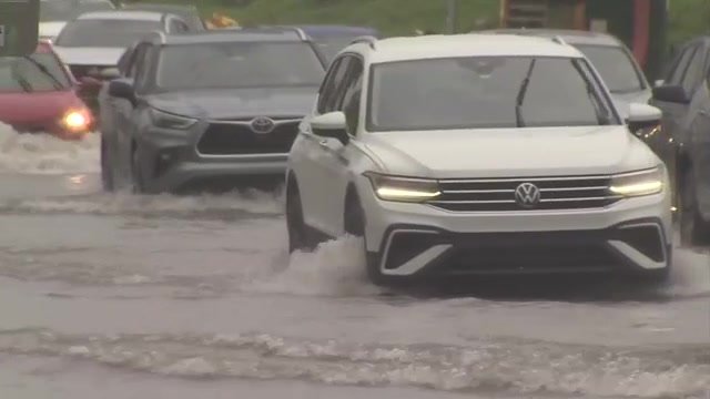 Record rainfall triggers flash flood warning road closures in parts of