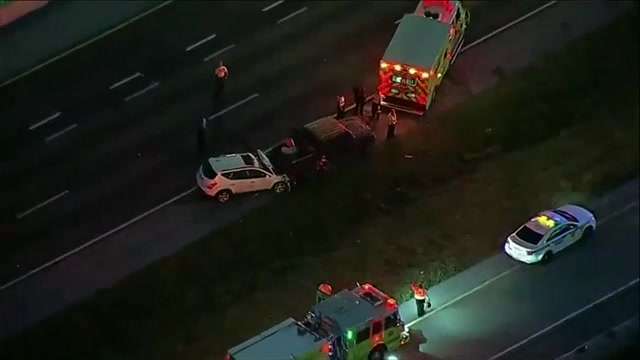 1 SB lane remains closed after crash on Turnpike Extension near I-75 in ...