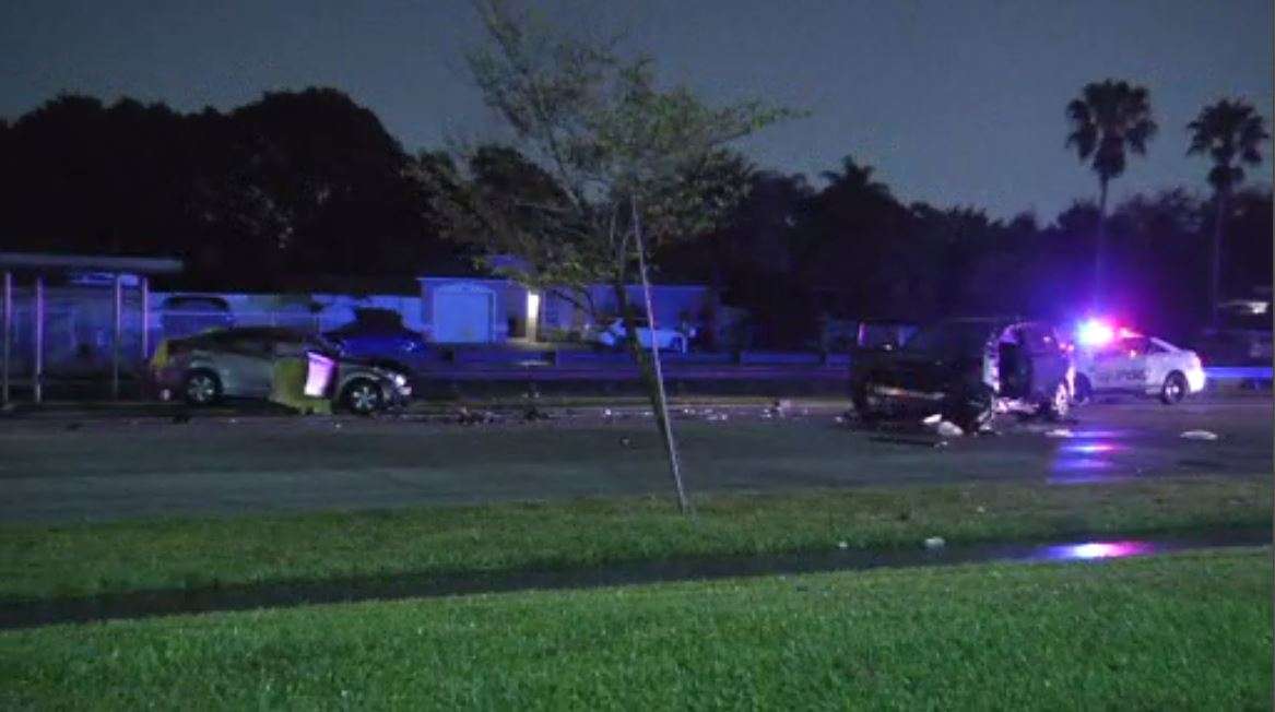 1 killed, 1 hospitalized after wrong-way wreck in Doral - WSVN 7News ...