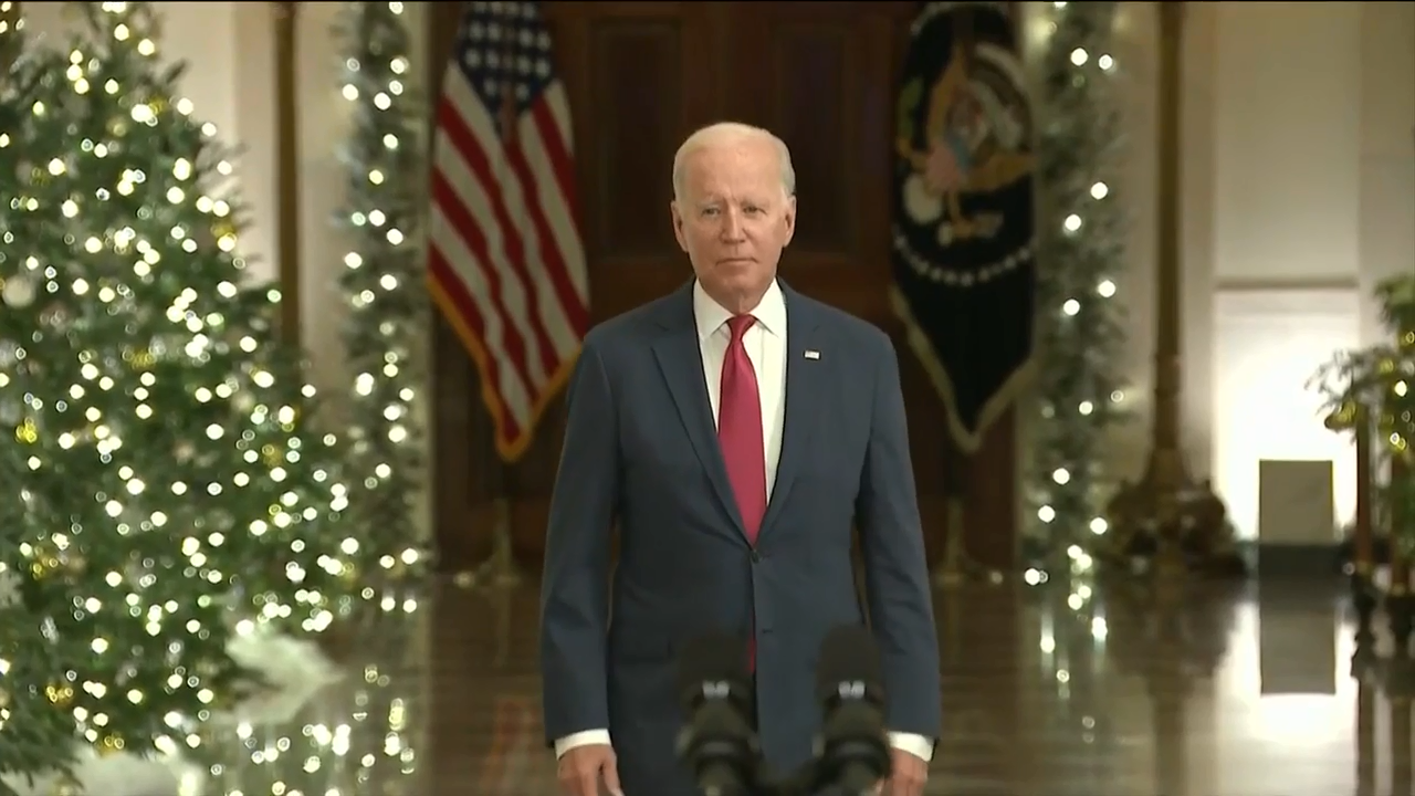 ‘Let’s spread a little kindness’: President Biden shares message of unity ahead of Christmas
