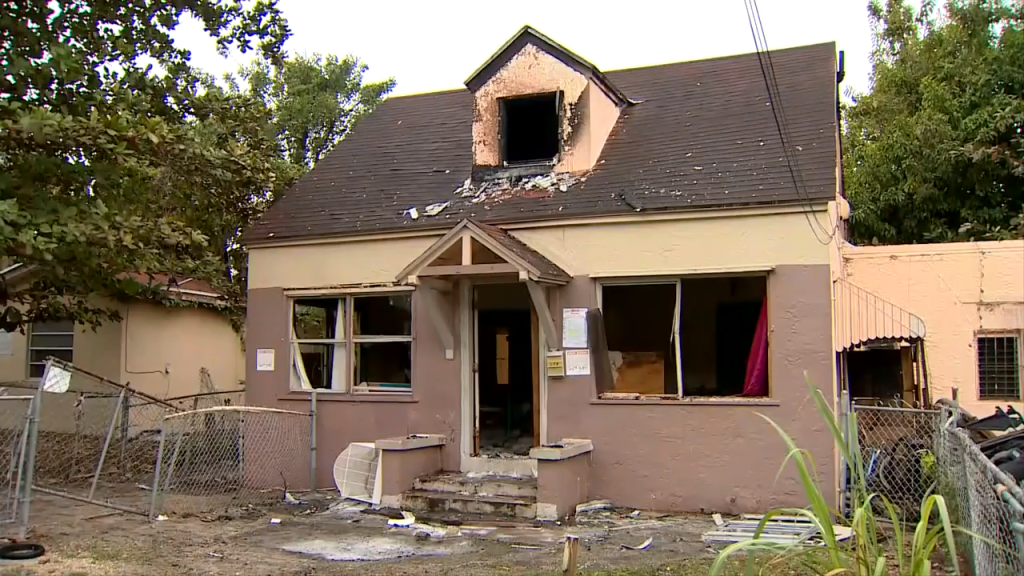 Miami firefighter hurt after responding to house fire WSVN 7News Miami News, Weather, Sports