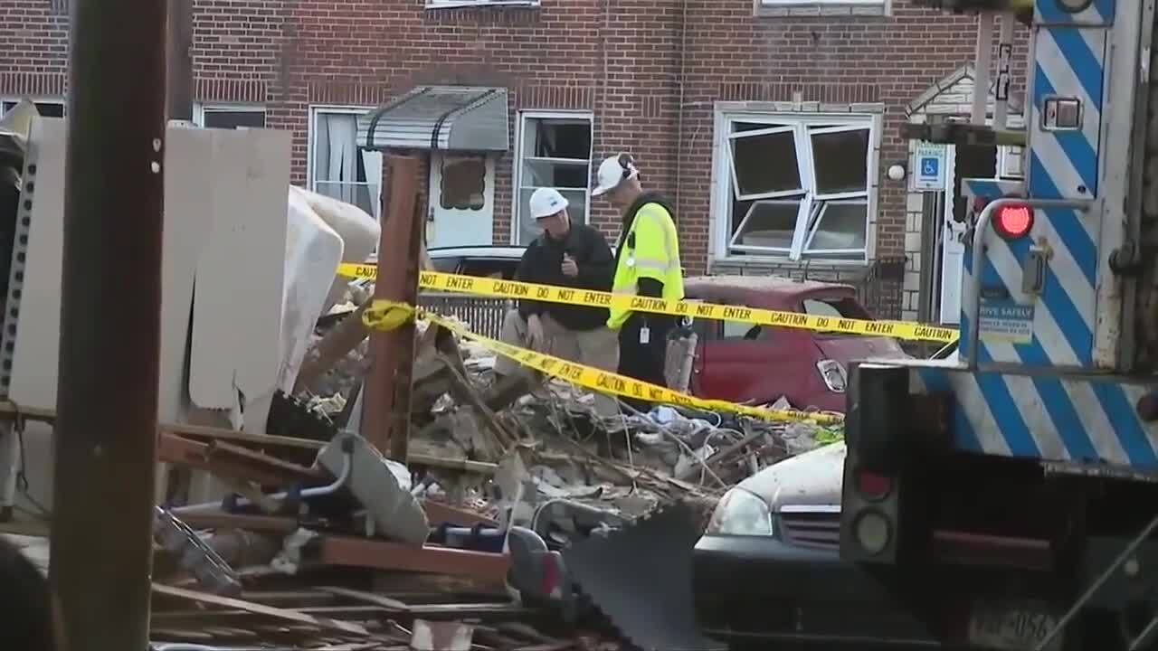 Gas explosion causes rowhomes to collapse in Port Richmond WSVN 7News