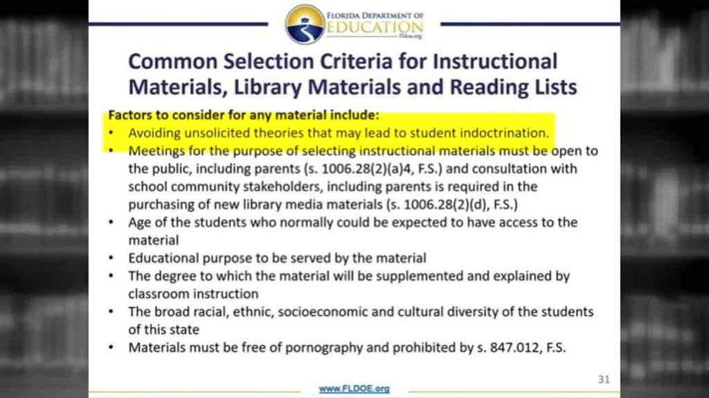 Florida librarians required to attend specialized training on new state