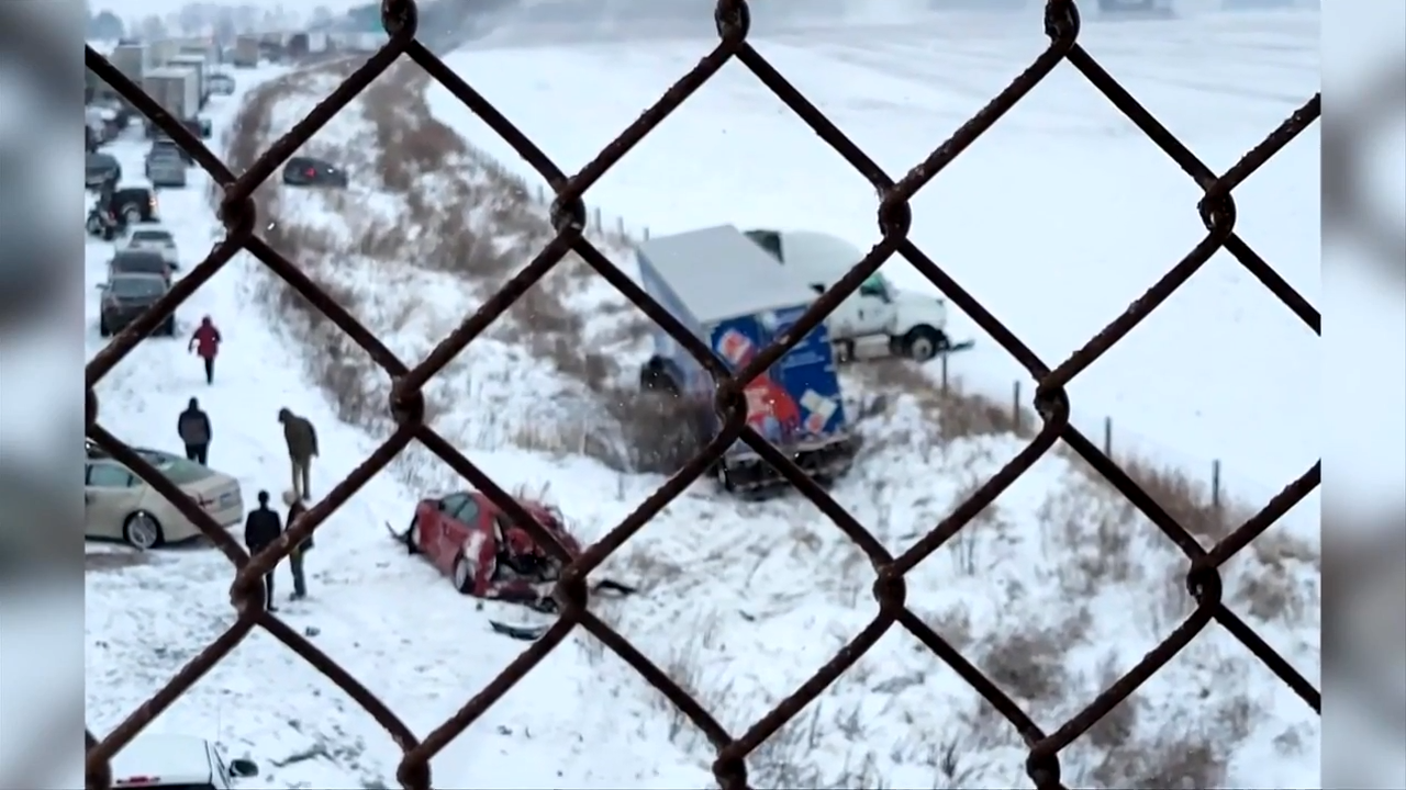 Snow leads to massive pileup in Wisconsin, dozens injured - WSVN 7News ...