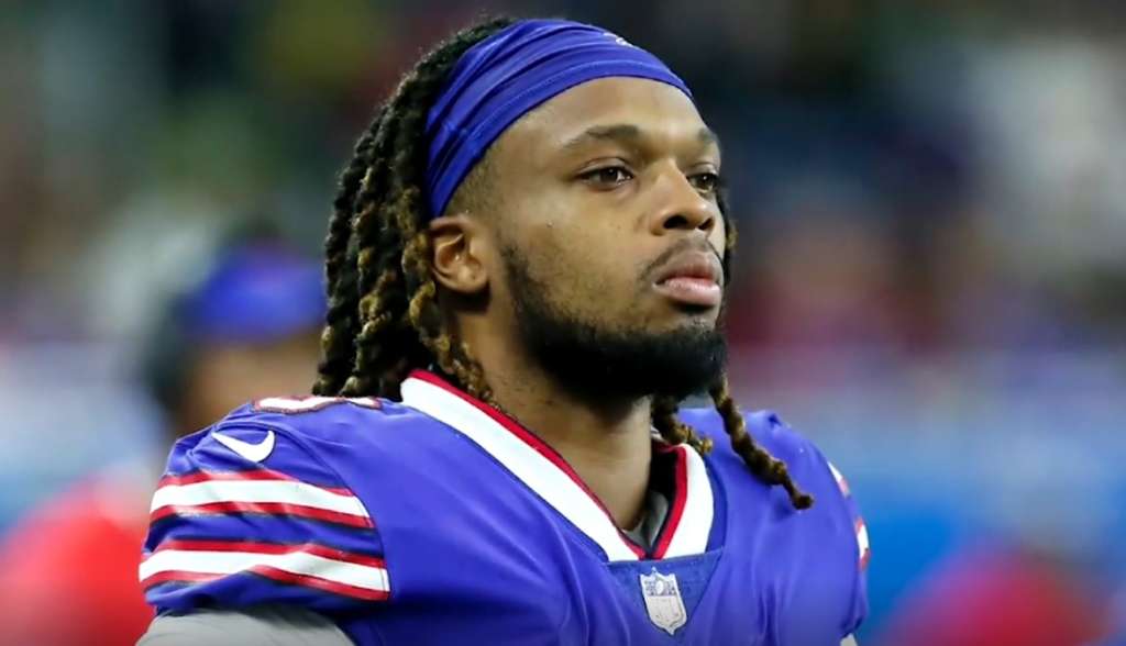 Hamlin cheers on Bills from house, suggests ‘heart is with’ crew
