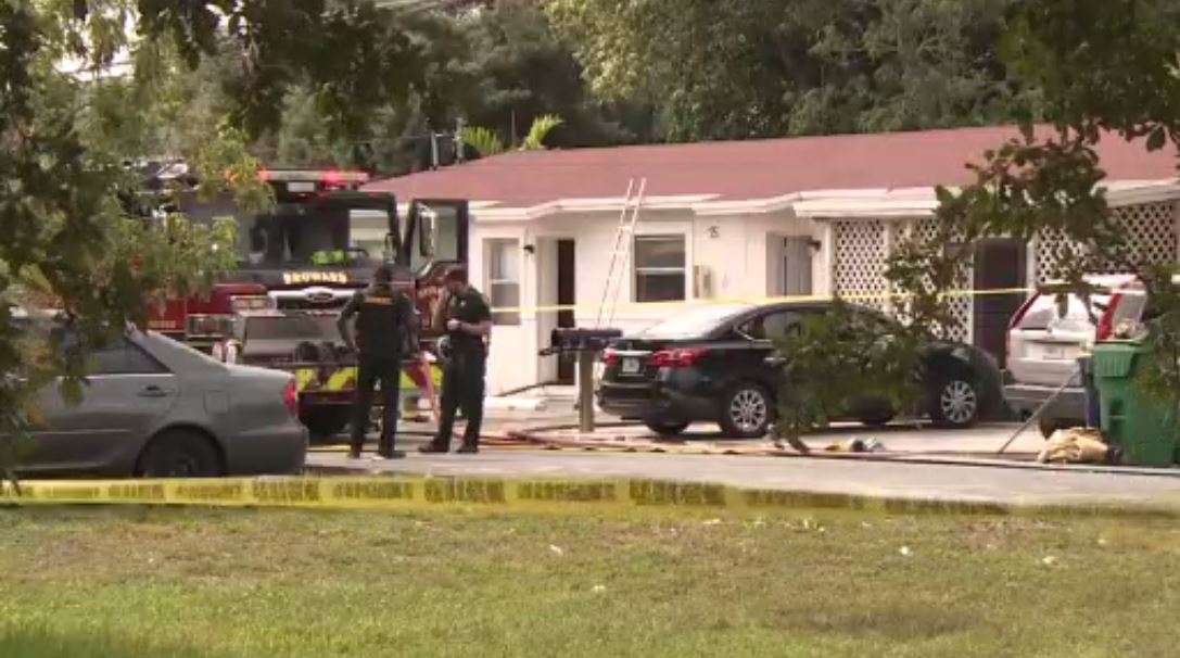8 adults, 5 children displaced after fire sparks at Dania Beach triplex ...