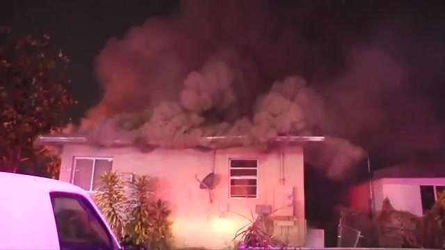1 hospitalized, family of 4 displaced following arson fire in Miami ...