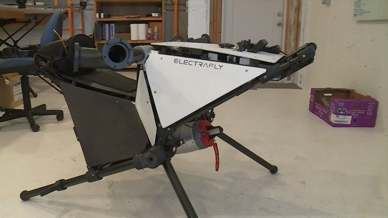 Utah based company Electrafly building a rideable drone