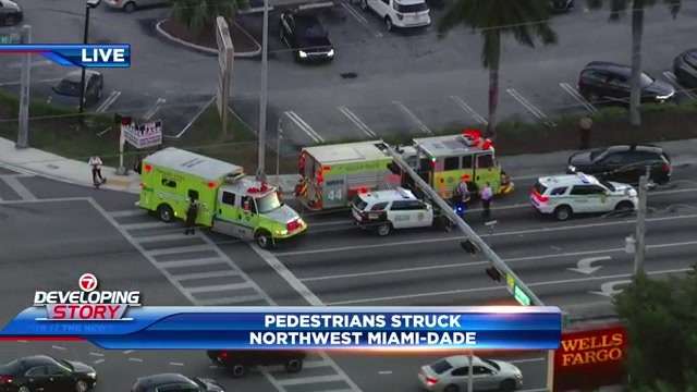 Boy, woman airlifted after being struck by SUV in Northwest Miami-Dade ...