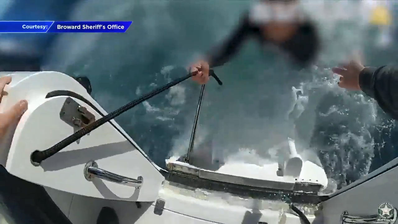 BSO release video of 5 men rescued off South Florida coast - WSVN 7News ...