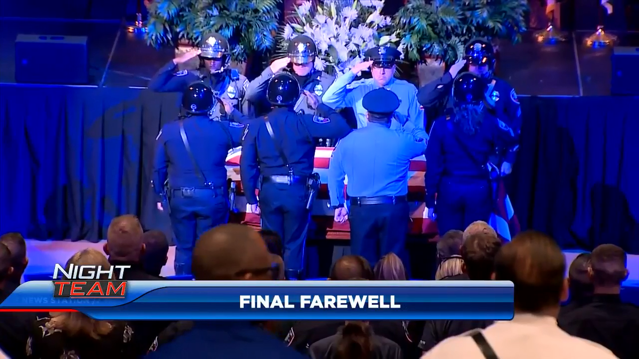 Private ceremony held for Pembroke Pines Police officer followed by