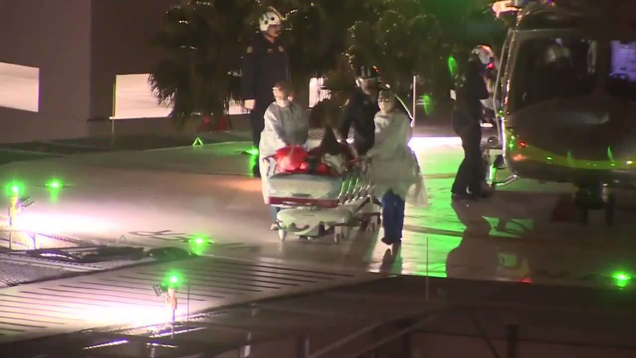 1 airlifted following crash in Miami Gardens - WSVN 7News | Miami News ...