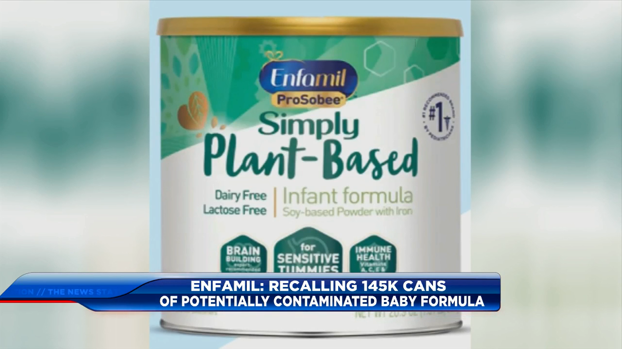 Enfamil recalls ProSobee simply plantbased formula due to bacteria
