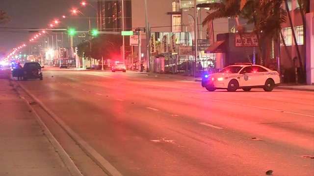 Pedestrian critical after being hit by truck in Miami - WSVN 7News ...