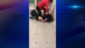 black dress girl fight in bathroom They were fighting their prom dresses : r/boxingcirclejerk Violent fight in girl's bathroom