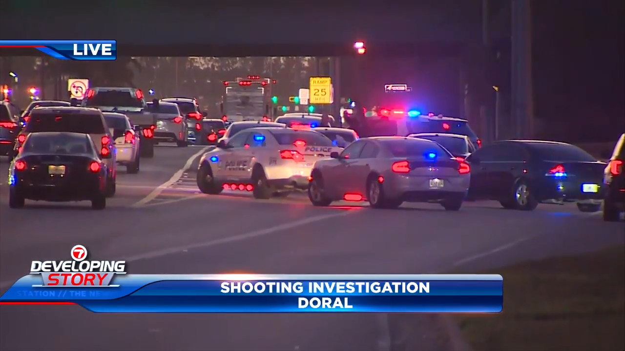 Investigation underway after shooting on SR 826 entrance ramp leaves 1 ...