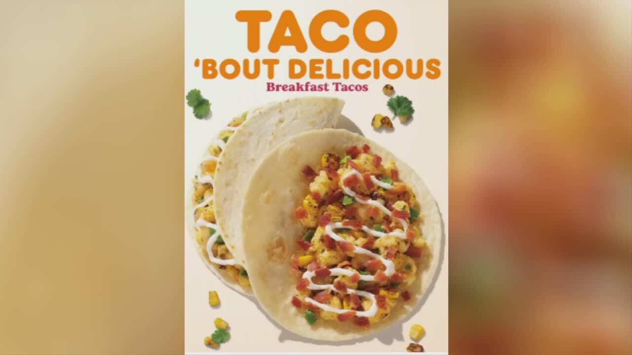 Dunkin’ Donuts releases new Breakfast Taco for spring menu WSVN 7News