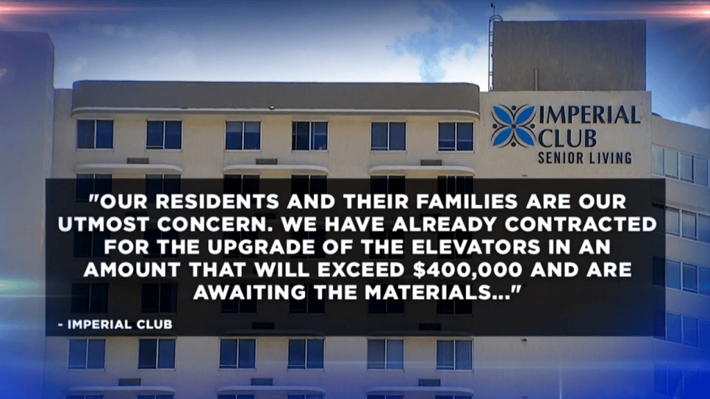 Aventura assisted living facility vows fixes as stalled and broken elevators leave seniors stuck, stranded - Vimarsana News