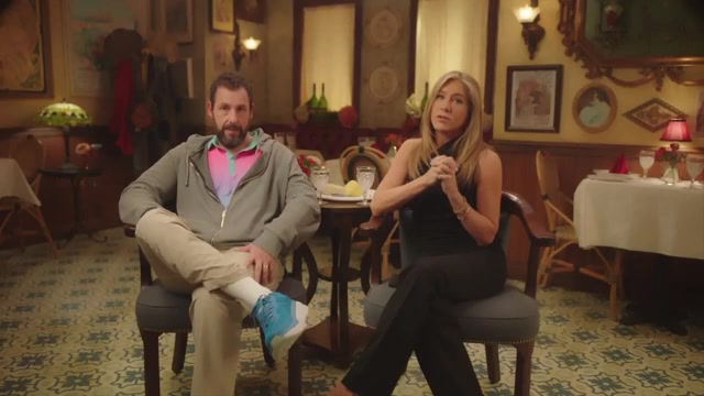Exclusive: Adam Sandler & Jennifer Aniston Interview Reveal Whodunnit if  Cast of Friends Became Suspects in a Murder Mystery