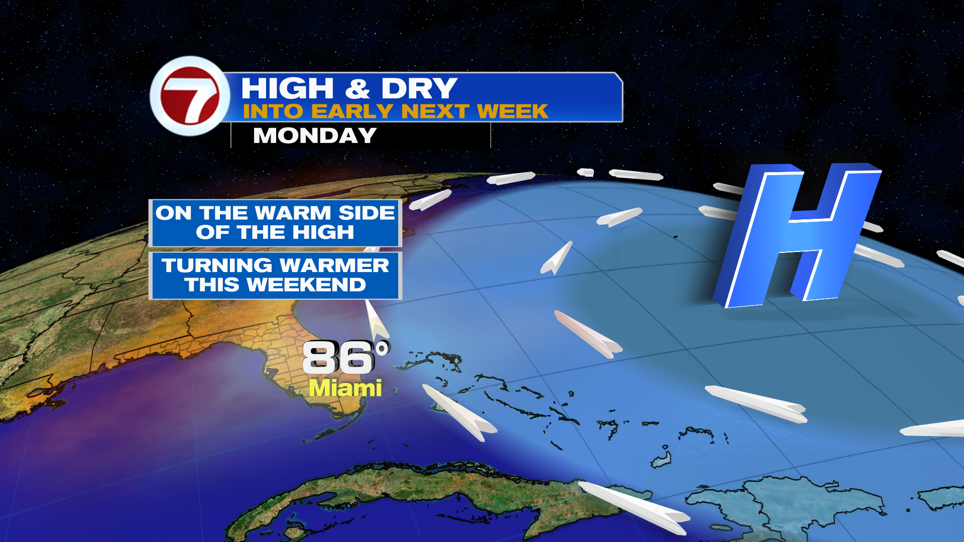 Warming Breeze Rest of this Week - WSVN 7News | Miami News, Weather ...