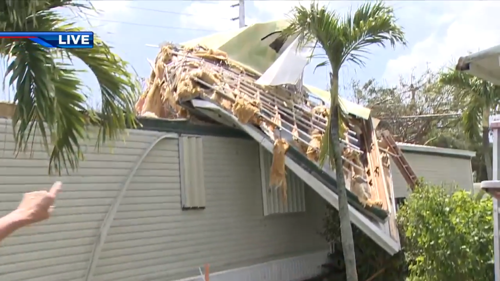 Homes damaged after tornado hits community in Dania Beach - Vimarsana News