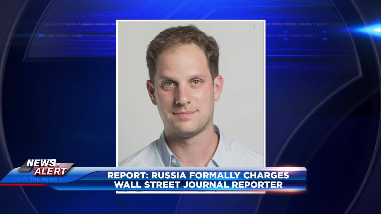 Report: Russia formally charges Wall Street Journal reporter WSVN