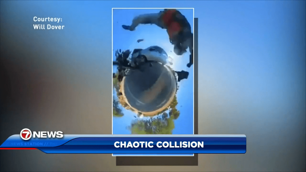 Motorcyclist injured after driver crashes into him speaks out - Vimarsana News