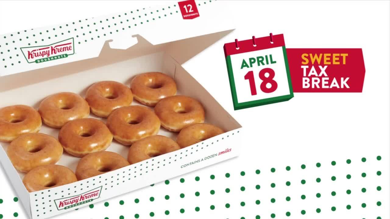 Krispy Kreme reminds customers it’s Tax Day with this sweet deal WSVN