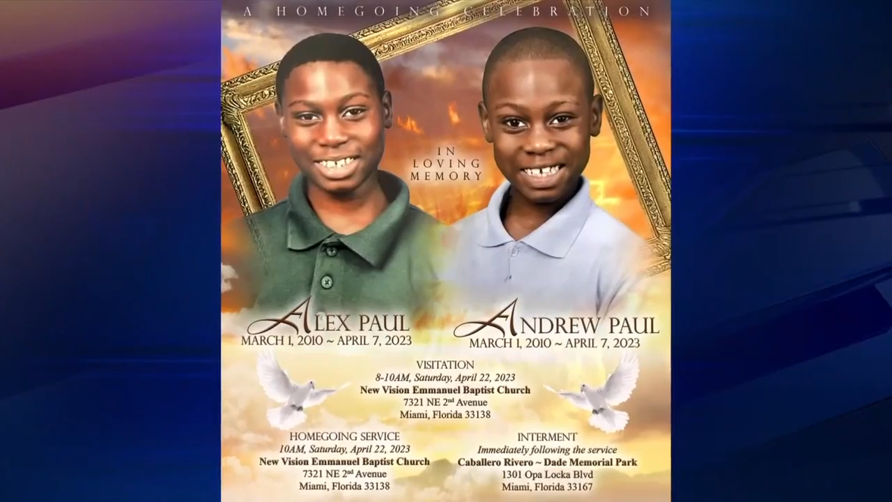 Family of twin brothers who drowned in NW Miami-Dade lake set up ...