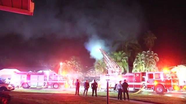 Homeowner hospitalized after house in Sunrise catches fire - WSVN 7News ...