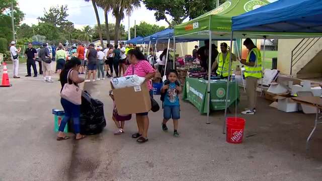 Fort Lauderdale hosts supply distributions, social services for ...