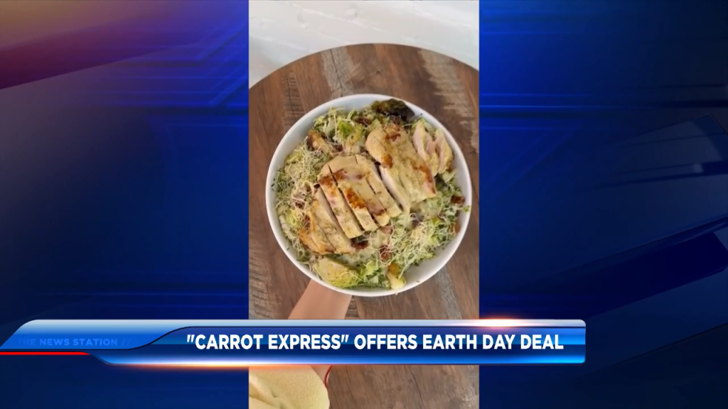 Carrot Express teams up with local nonprofit during Earth Day WSVN