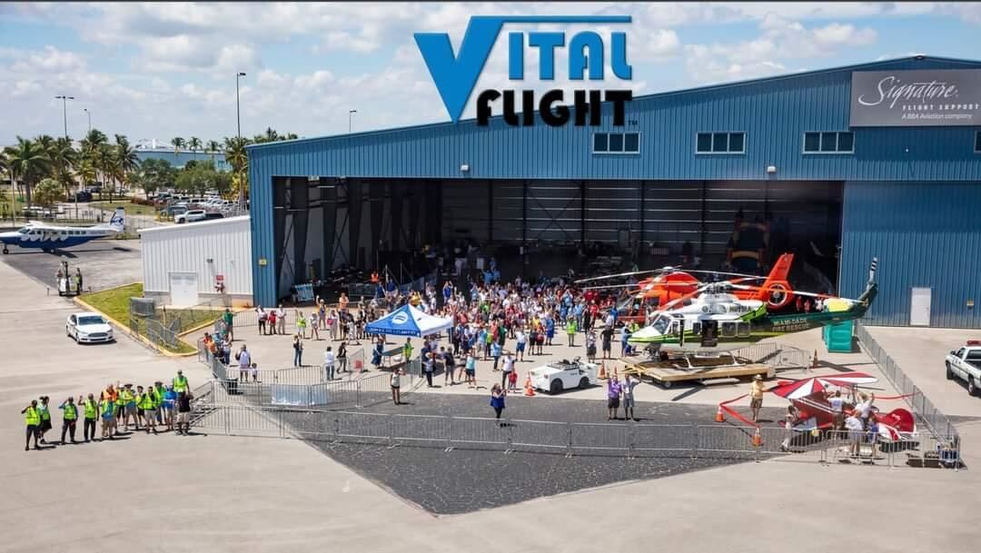 Vital Flight hosts event for special needs children at OpaLocka