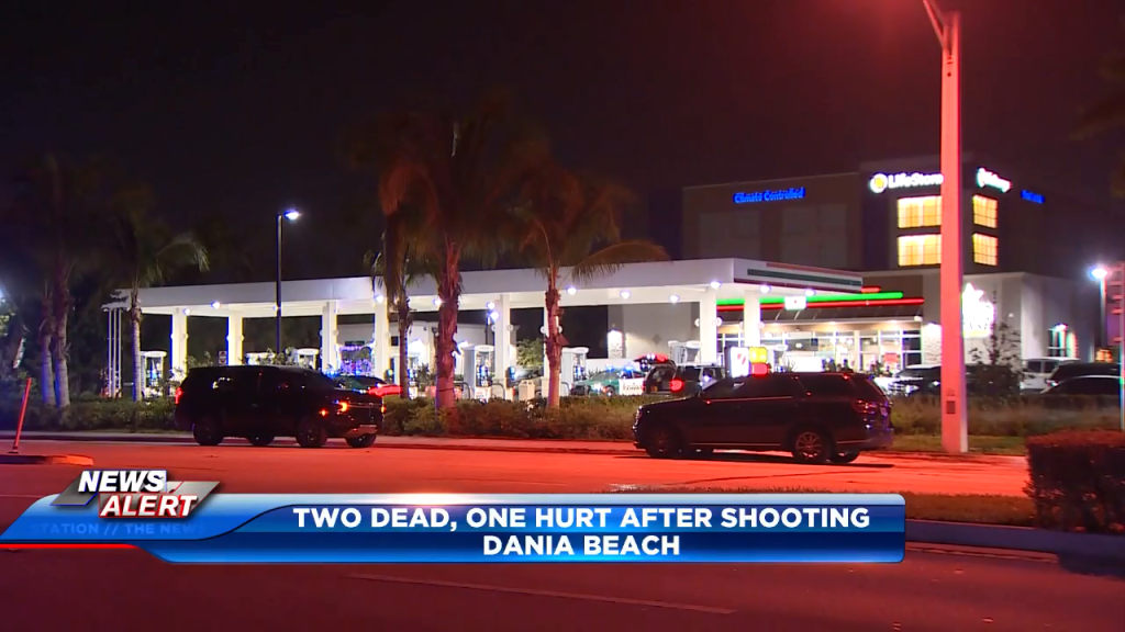 Shooting in Dania Beach leaves 2 dead 1 injured