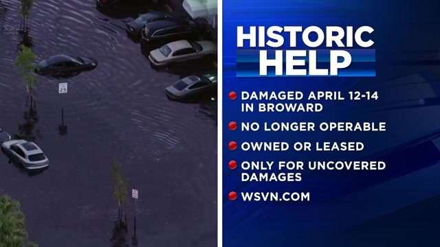 FEMA: Owners of cars damaged in historic Broward floods may be eligible ...
