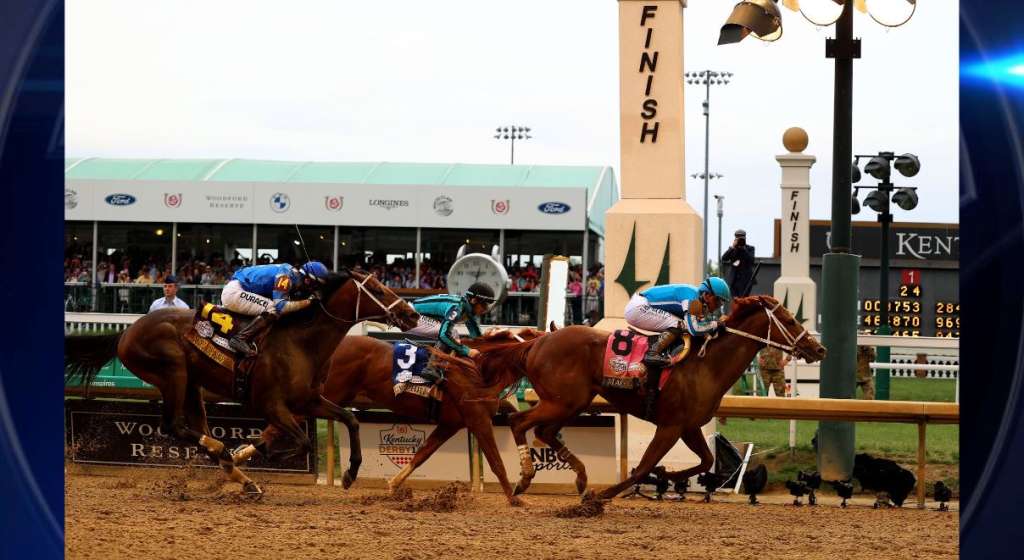 Mage wins the 149th Kentucky Derby